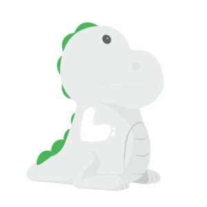 LAMPADA DINOSAURO SILICONE