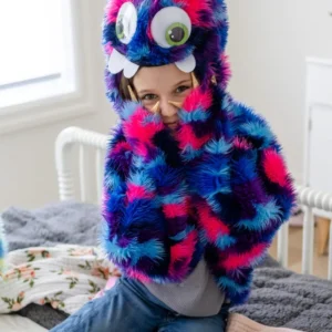 MANTELLO MOSTRO 4/6 ANNI